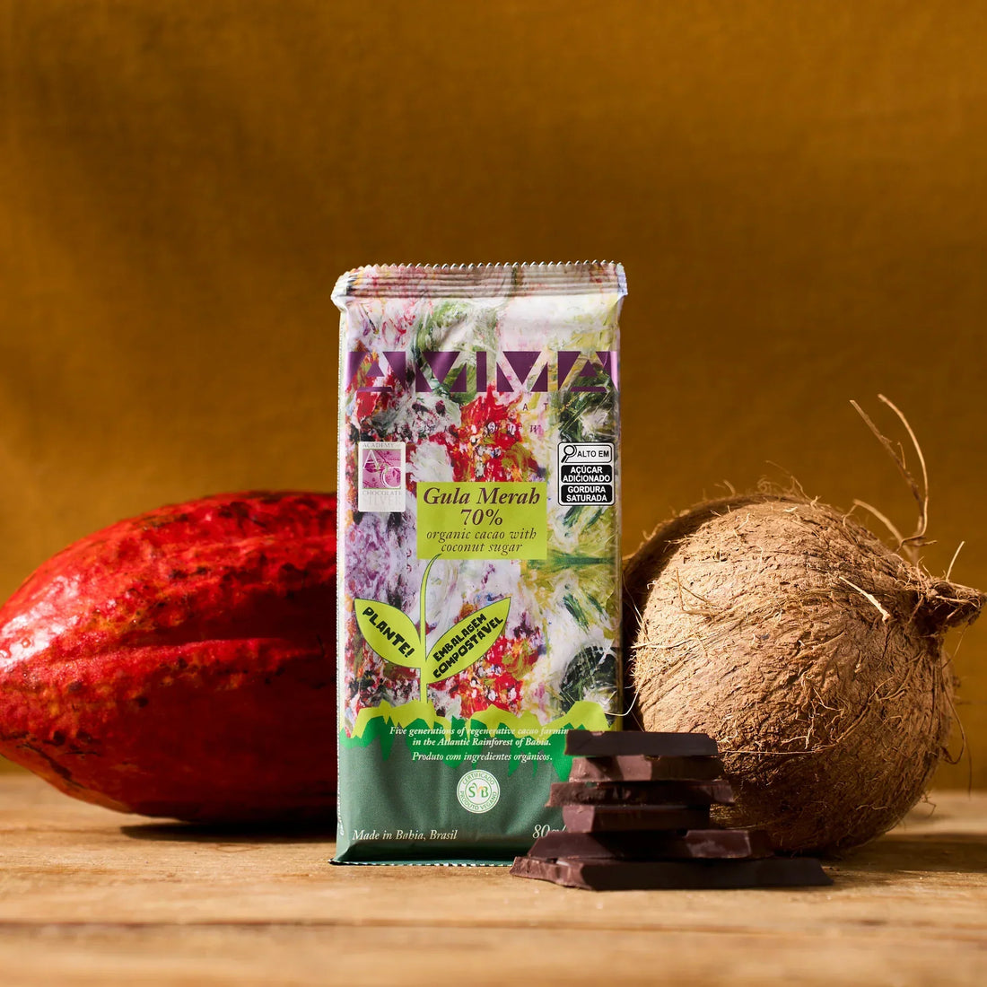 Chocolate com açúcar de coco: o que é, benefícios e por que escolher a Amma Chocolate