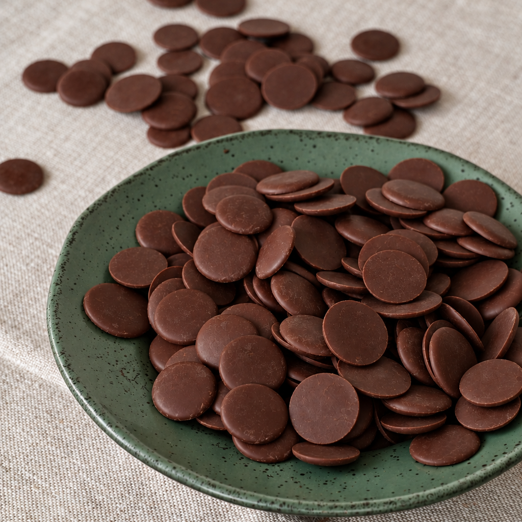 Chocolate Orgânico 100% Cacau - Moedas 1kg