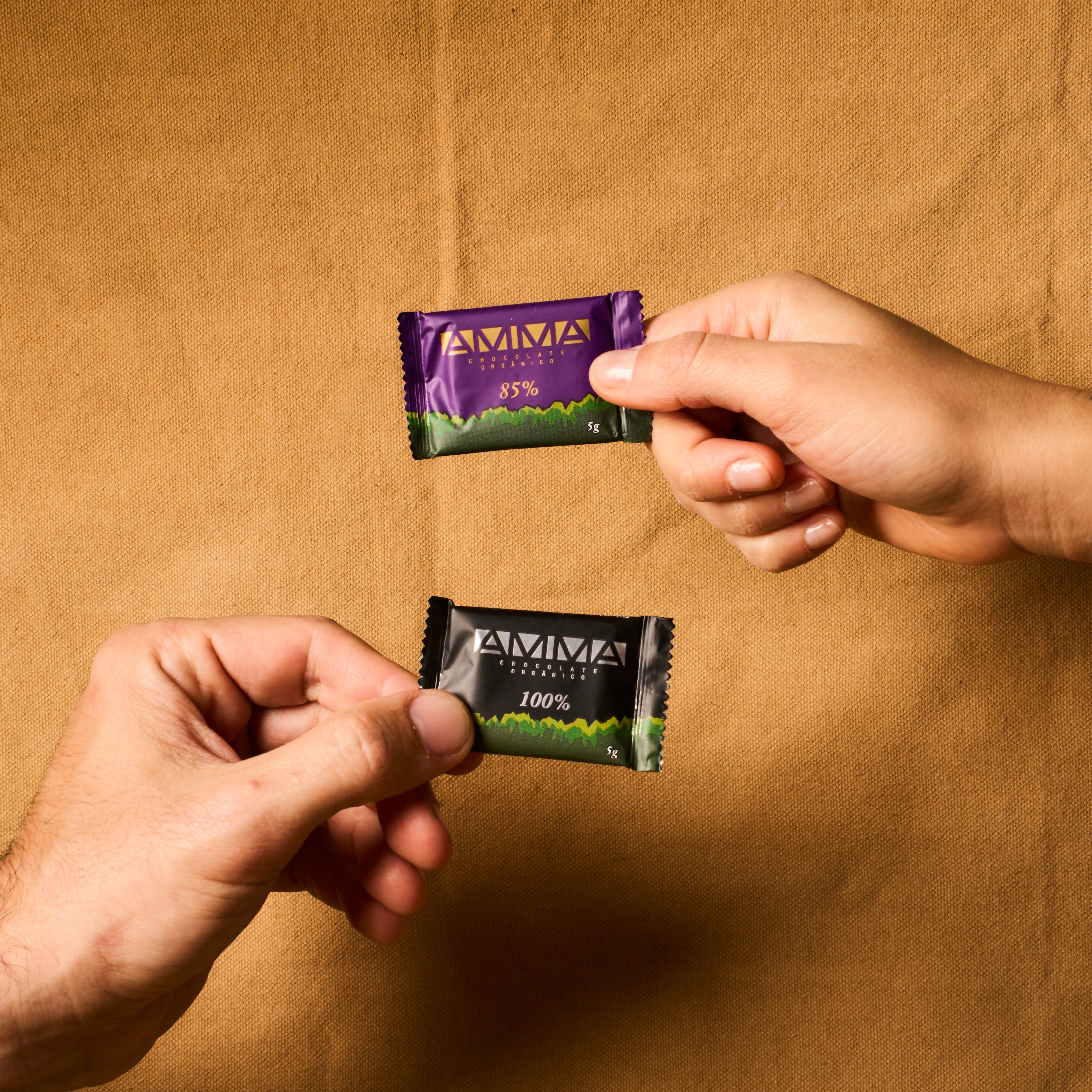 Chocolate Orgânico Sortido Square 5g  50un