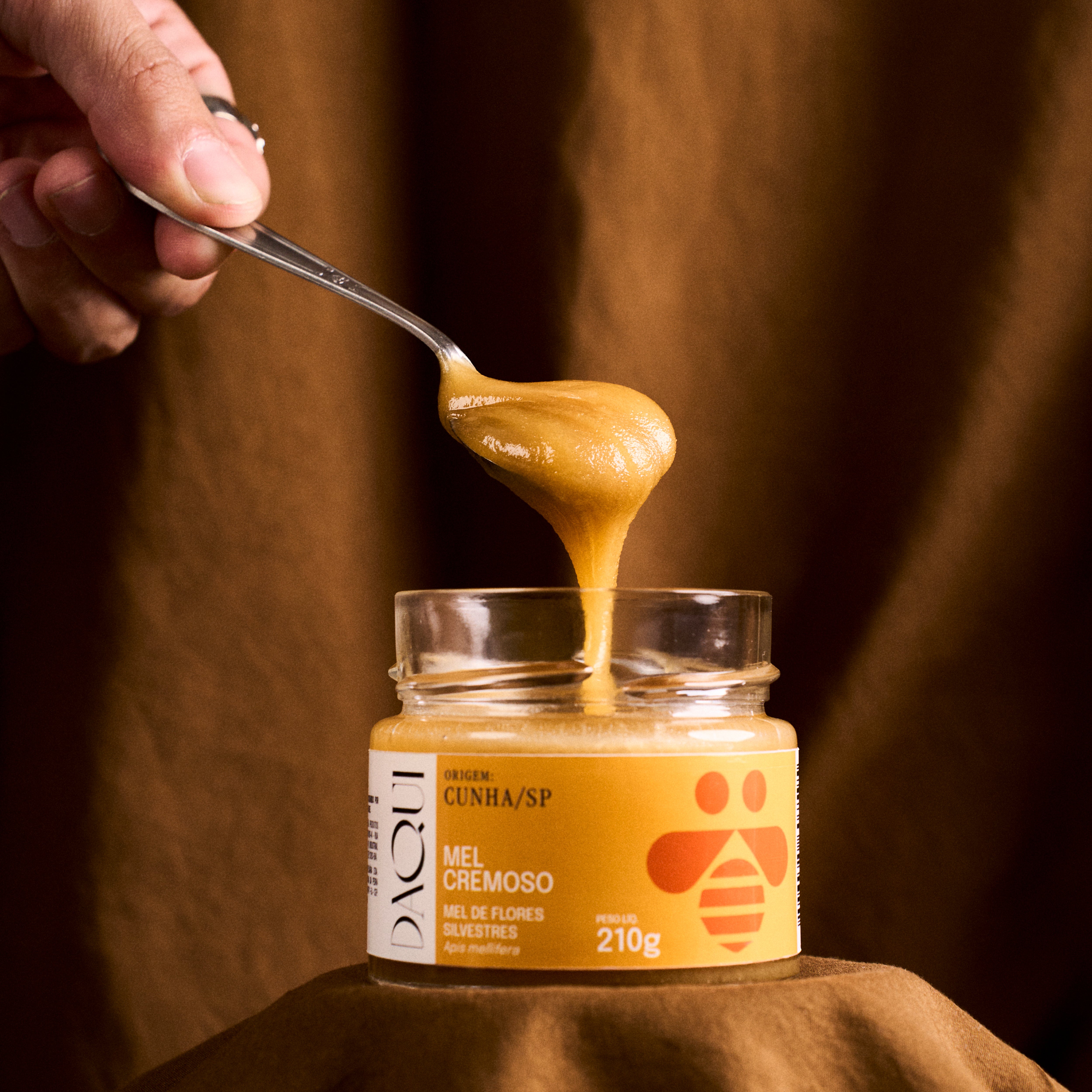 Mel Cremoso de Flores Silvestres (Apis Melífera)