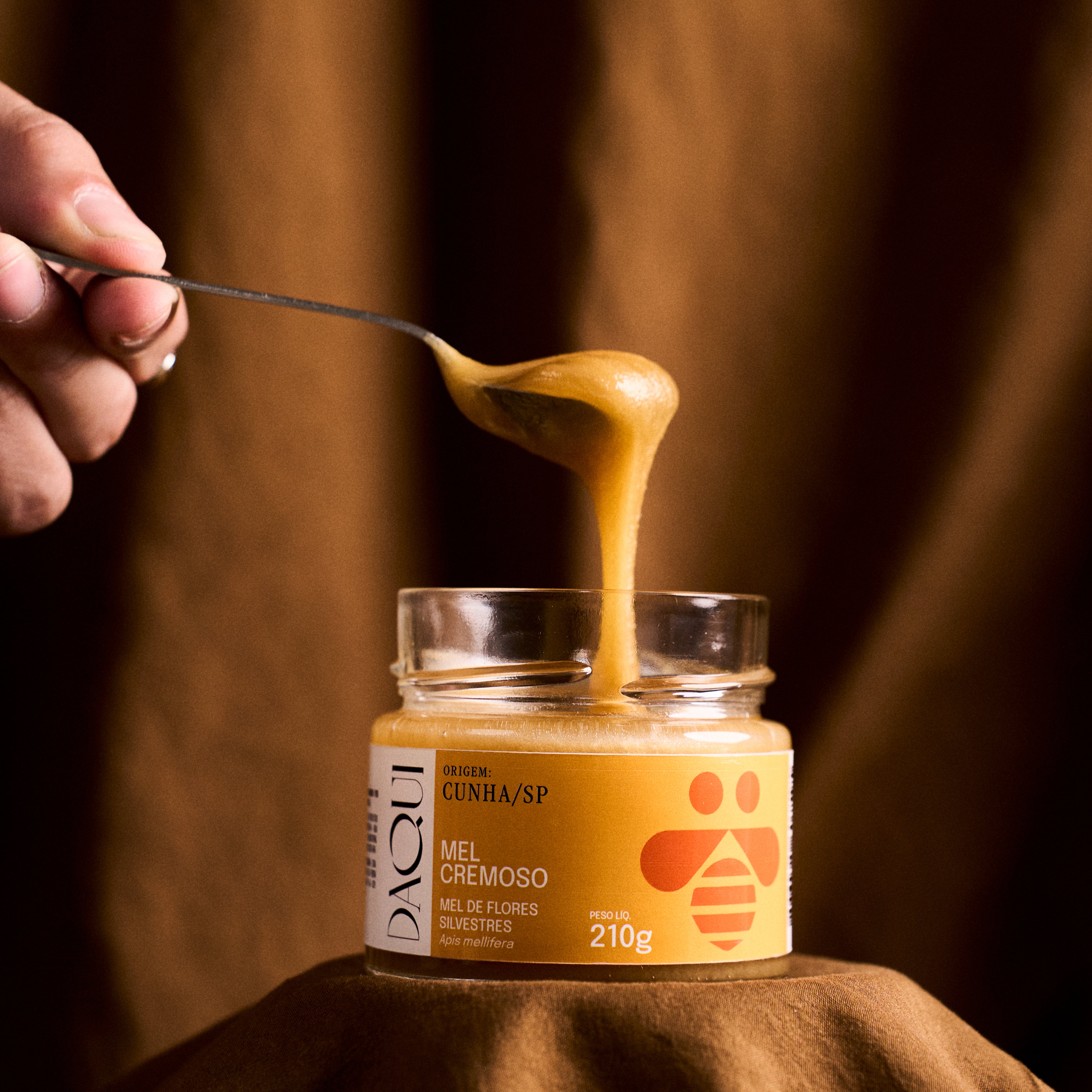 Mel Cremoso de Flores Silvestres (Apis Melífera)