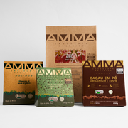 Kit Culinário - Chocolate Orgânico Theobroma grandiflorum 80% Cupuaçu 500g