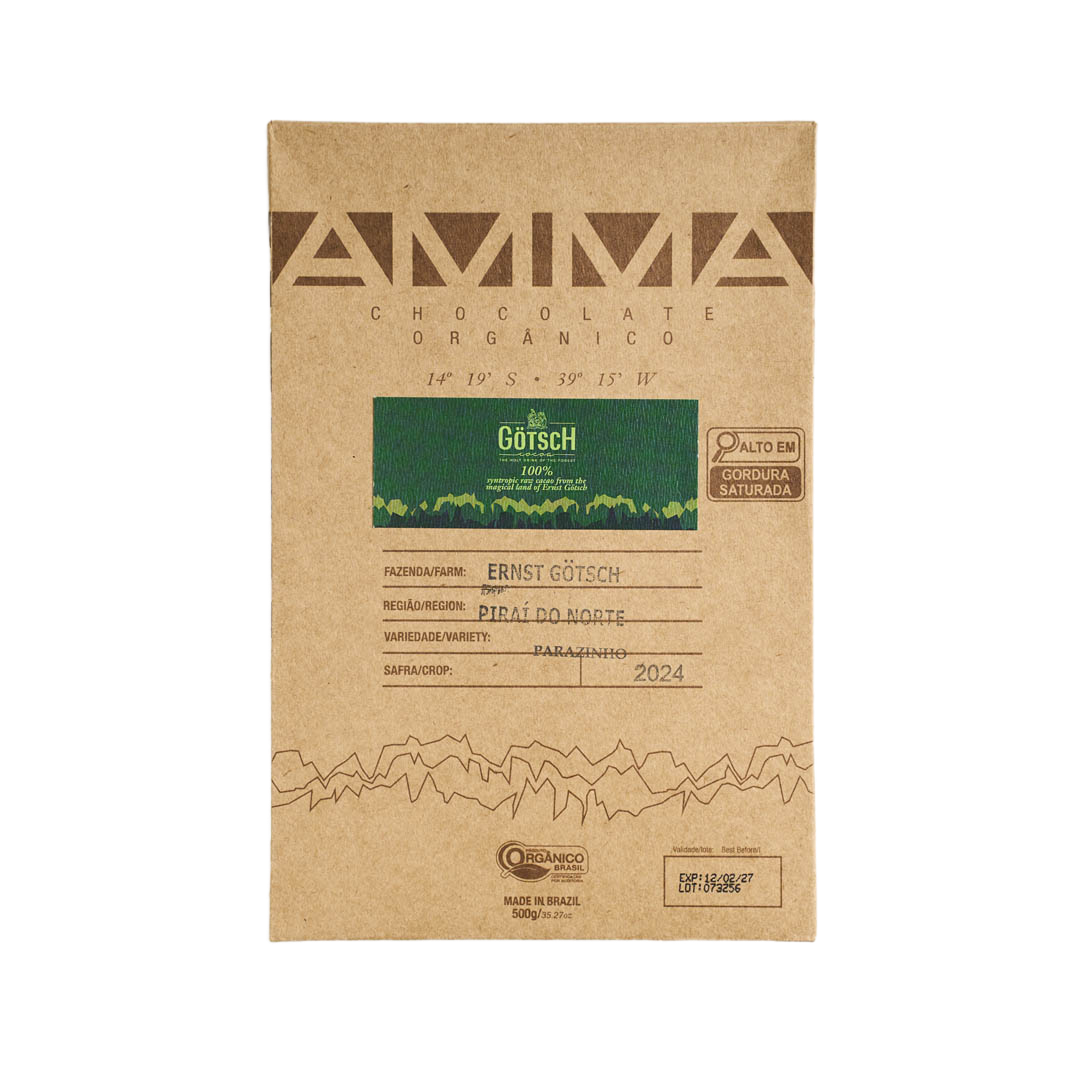 Gotsch Chocolate 100% Com Cacau Sintrópico 500g