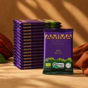 Chocolate Orgânico 85% Cacau 30g - 15 unidades
