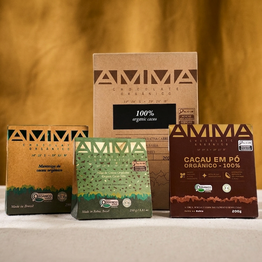 Kit Culinário - Chocolate Orgânico 100% Cacau 500g