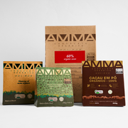 Kit Culinário - Chocolate Orgânico 60% Cacau 500g