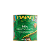 Chocolate Orgânico 60% Nibs De Cacau De Cacau Caramelizado - Lata 180g